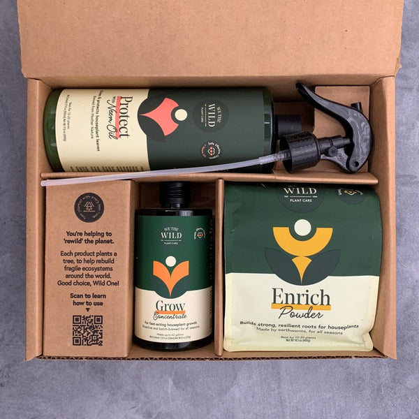 We The Wild Essential Plant Care Kit